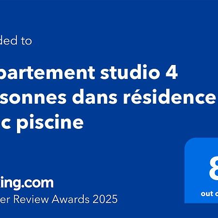 Appartement Studio 4 Personnes Dans Residence Avec Piscine Quiberon Exterior photo
